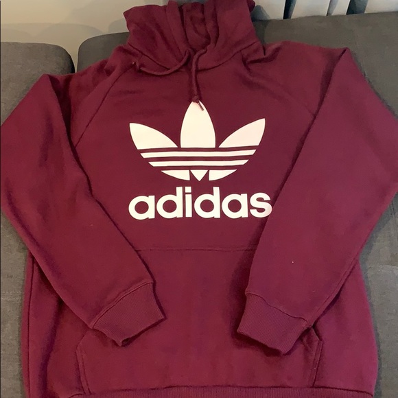 adidas Other - Adidas maroon hoodie